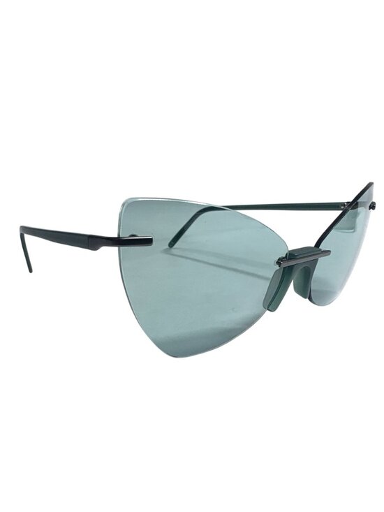 Andy Wolf White Heat Rimless Sunglasses in Sea Blue main image 7